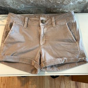 American eagle outfitters midi shorts